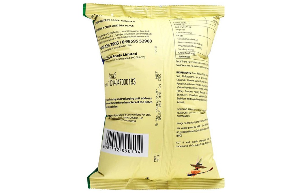 Act II Nachoz Jalapeno Crispy "n" Crunchy   Pack  60 grams